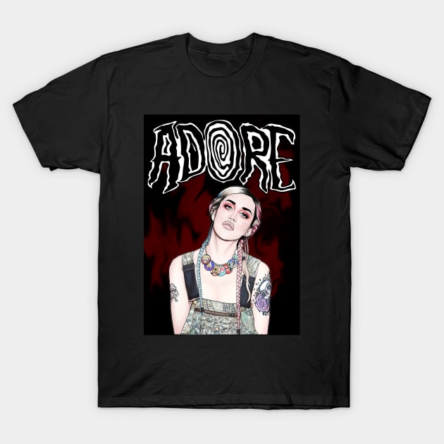 Adore Delano T-Shirt by Saku_Design